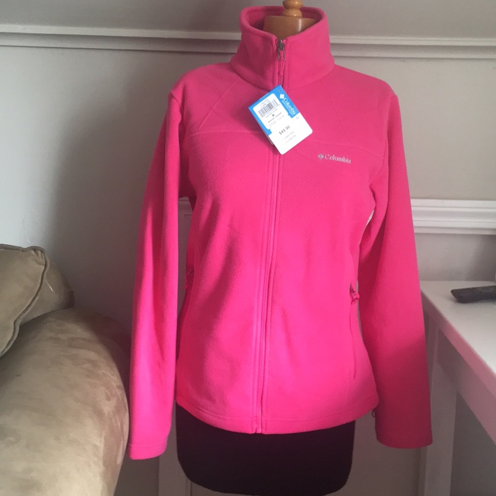 Pink medium Columbia jacket